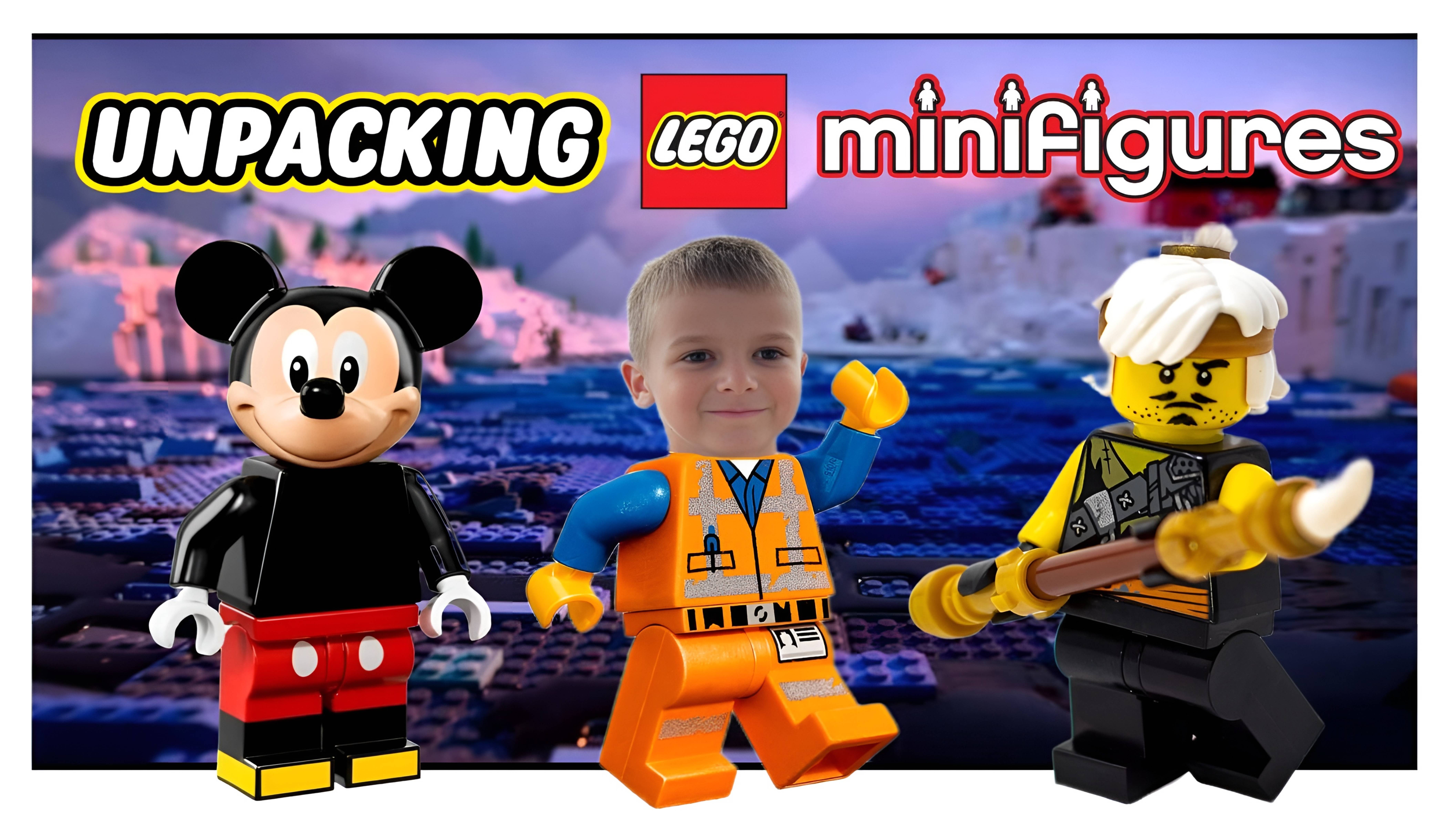 Волшебное путешествие с Марком: Распаковка minifigures Lego Ninjago и Disney