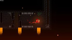 прохождение платформера в Geometry Dash  "Cobblestone Crypts" ID в описании👇👇