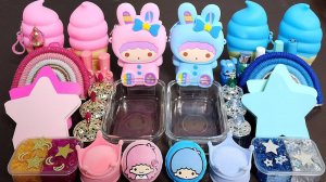 ASMR Little Twin Star РОЗОВЫЙ ПРОТИВ ГОЛУБОГО Супер Слаймы