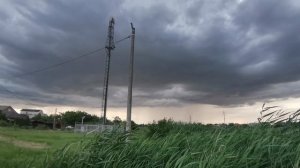 Рыбасова балка, вышка связи, тучи, Сальск, улица Суворова