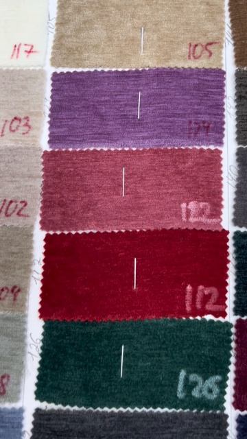 Бархат Шинил для костюма 541-1 цвета