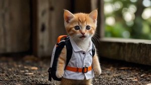 🌈МУЛЬТФИЛЬМ ДЛЯ ДЕТЕЙ❤️, мультик для детишек  у котяток в семье появился РОБОТ помощник 🤖😺