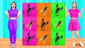 Челлендж Цветная Загадочная коробка | Война Пранков от TeamTeen Challenge