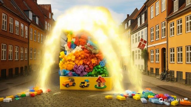 БОЛЬШАЯ КОРОБКА ОТ ЛЕГО