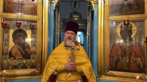 2 ноября 2025 года.  Воскресная проповедь настоятель храма.