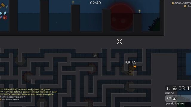 Играем в DDnet смотреть онлайн