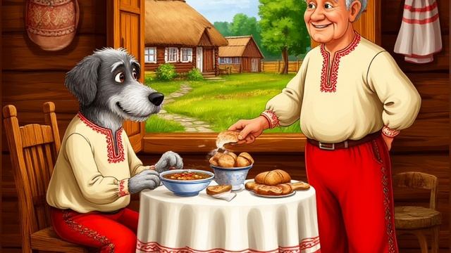 Аудиосказка. Жил был пёс. Народная сказка. смотреть онлайн