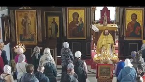 02.11.2025  Божественная Литургия. Воскресенье. Неделя 21-я по Пятидесятнице.