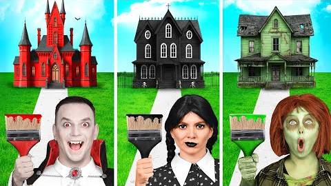 Домики Одного Цвета Челлендж | Смешные Челленджи от TeamTeen Challenge