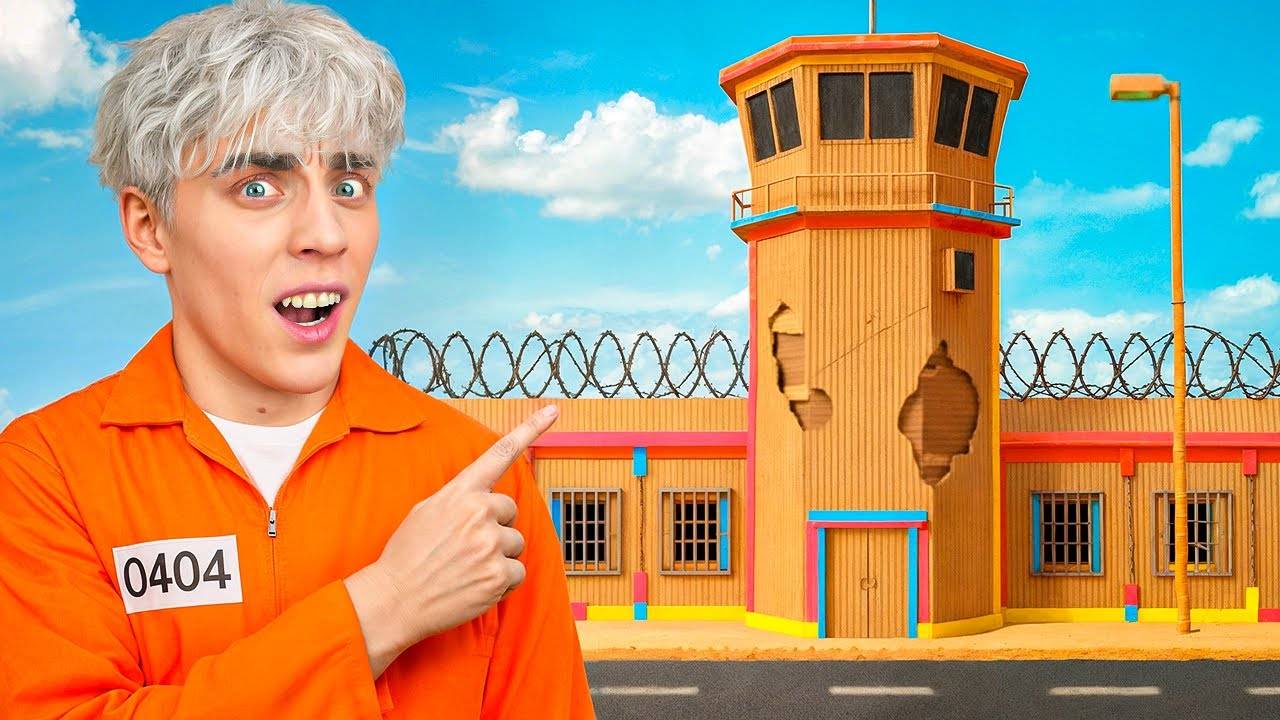 А4 - Побег из Самои ОХРАНЯЕМОИ КАРТОННОИ ТЮРЬМЫ смотреть онлайн