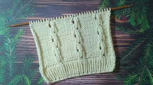 МК Узор спицами