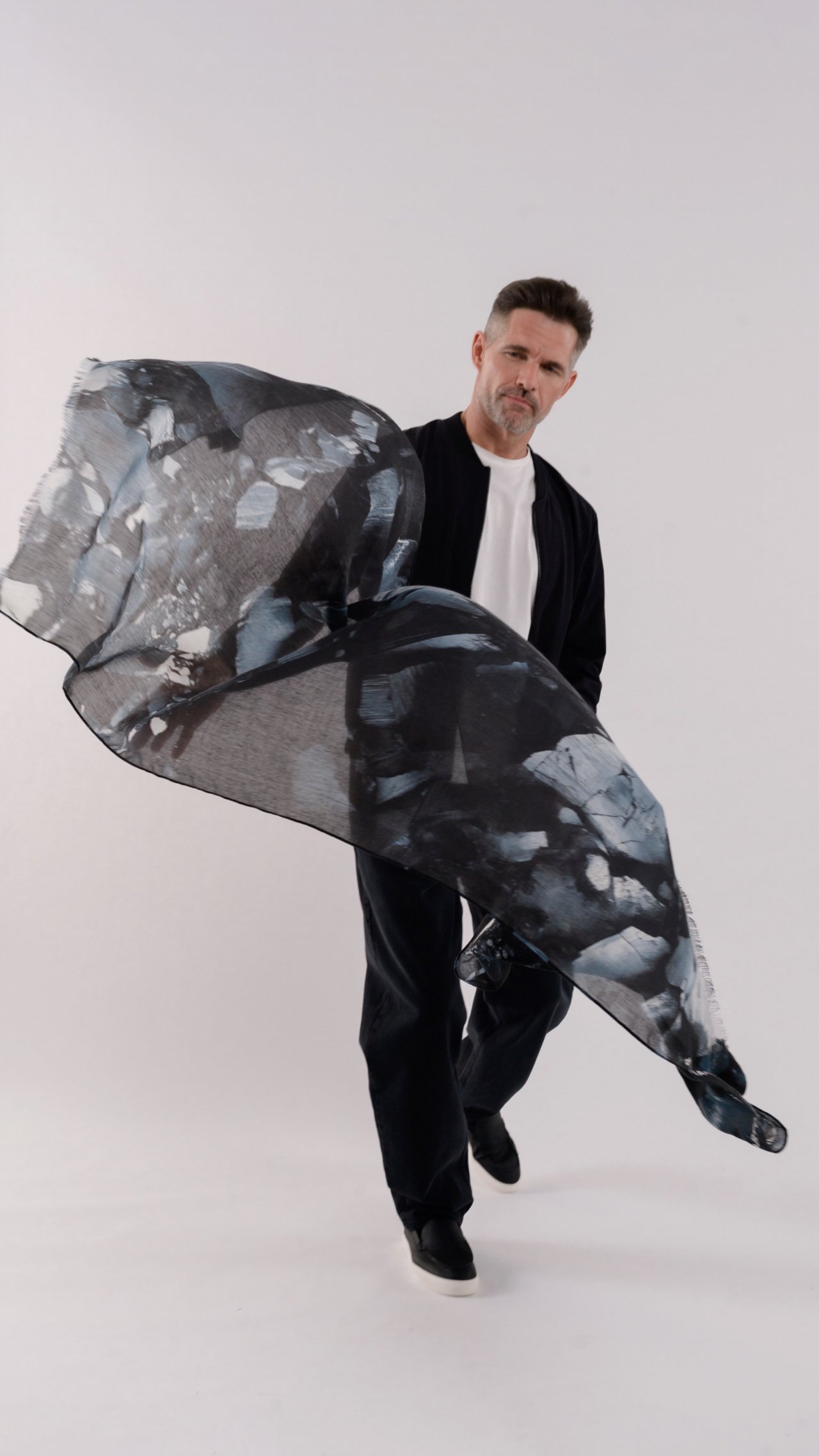 Шарф «Графит Еврейской автономной области»