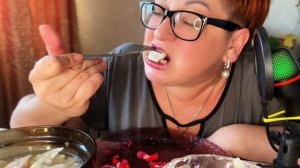 МУКБАНГ/СЕЛЕДКА,ГРИБЫ И ВИНЕГРЕТ/ОХ И НАСЫТИЛАСЬ👍/ИДЕАЛЬНЫЕ ,ВЫ НА МОЕМ КАНАЛЕ ГОСТИ☝️⏱ 00:12:06