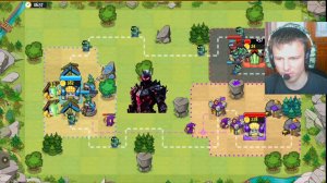 тёмный рыцарь одолел в компании 2 базы противника новыми картами в Like A King! 25 серия.