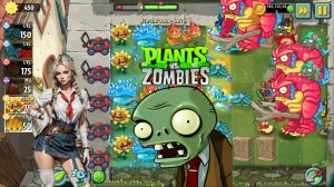 Зомби против растений. Битва Pvz Plants Zombies