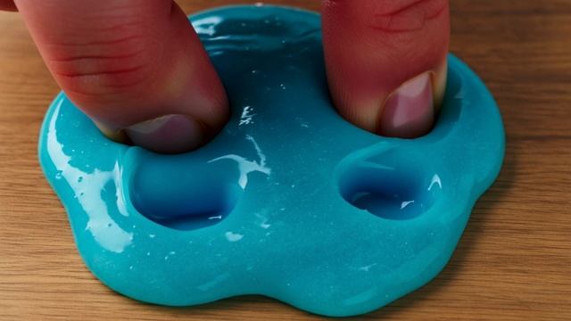 СЛАЙМ КРАСИВЫЙ И ГОЛУБОЙ