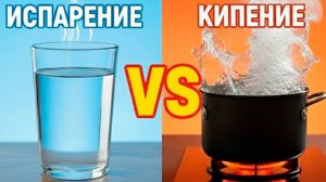 Хватит путать ИСПАРЕНИЕ и КИПЕНИЕ | Физика 8 класс