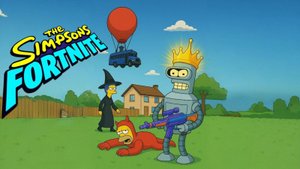 Ивент The Simpsons в Fortnite Бендер Родригес