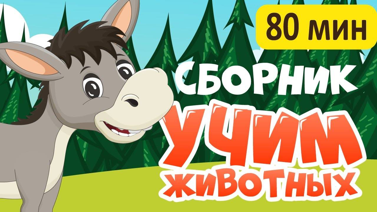 СБОРНИК! Развивающие мультики про животных для детей.