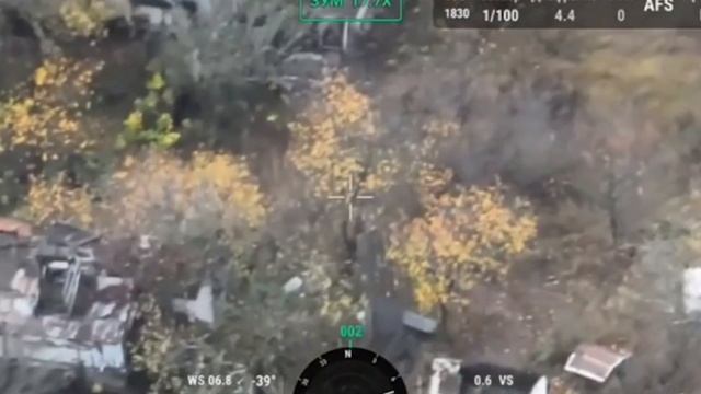 Расчеты БПЛА выявили и атаковали огневые точки. Харьковская область. смотреть онлайн