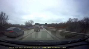 30.10.2025 Момент ДТП на Нылгинском тракте (Удмуртия/Ижевск)