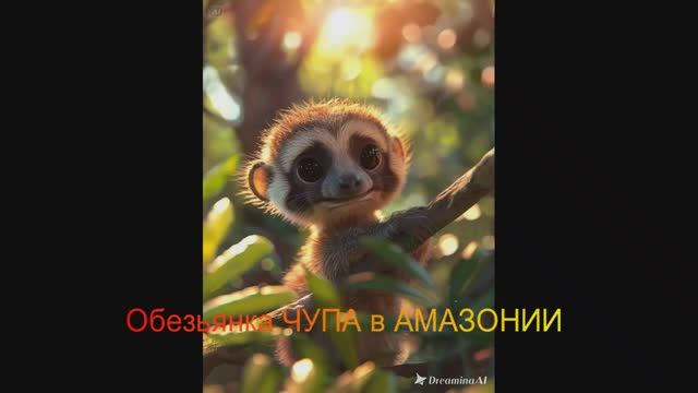 Обезьянка ЧУПА в АМАЗОНИИ
