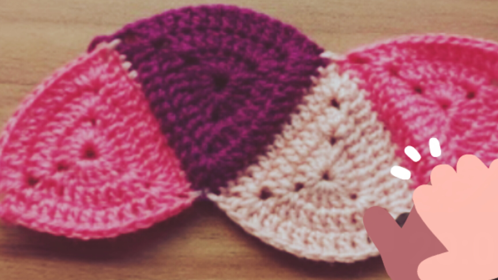 Треугольные мотивы для коврика , пледа .Поэкспериментируем_!