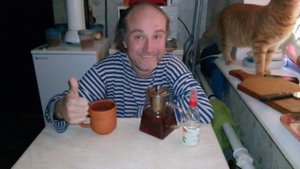 чай-чаёк с Рыжулей. отключили свет из-за аварии. мукбанг. обжор. еда на камеру. диета. шизофрения.