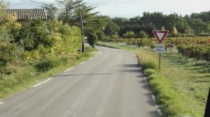 На автобусе по дорогам Прованса (возле деревень Менерб, Лакост, Боньё).