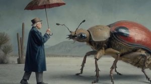 AI Surreal Scenes Video - I met a strange man in Paris