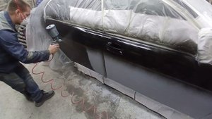 BMW 735i E66 покраска кузова, шпатлевка,грунтовка,обработка,правка,ремонт кузова,покрасить автомобил