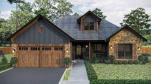 Каменный коттедж 10x15 мечты! 💖 Уютное гнездышко с 3 спальнями и гаражем