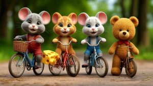 Однажды мышь нашла кусочек сыра