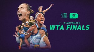 Синякова К / Таунсенд Т — Бабош Т / Стефани Л  Теннис WTA. Итоговый чемпионат 2025. Эр-Рияд.