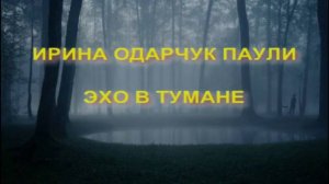 Ирина Одарчук Паули Эхо в тумане Эмбиент