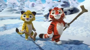 Лео И Тиг ! Зимние Приключения! Мини Игра Продолжается!