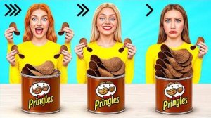 Быстрая Средняя или Медленная Скорость Еды Челлендж | Забавные Лайфхаки с Едой от Candy DO