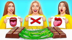 Откуси Лизни или Ничего Челлендж | Съедобная Битва от Candy DO