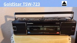 GoldStar TSW-723 Boombox