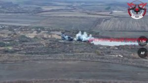4-е ФАБ-500 с УМПК-ПД разнесли ПВД и ПУ БпЛА 151 ОМБр ВСУ в н.п. Великая Шапковка под Купянском