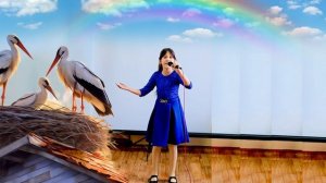 Аист на крыше, Аня Шкирко - 8 лет