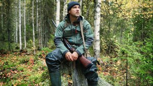 Один в тайге с ружьём | Охота на рябчика и отдых у костра