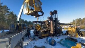 Установка 3го двигателя на ЧТЗ в полевых условиях