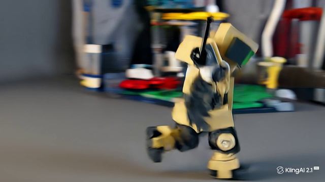 Куда побежал робот ЛЕГО?