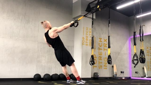 TRX Low row Single arm