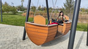 ВЛОГ. Новый парк в Ростове. Парк Левобережья. Лифт на мост. Набережная. Выставка картин