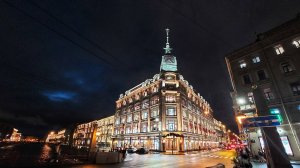 Ночная прогулка от Красного моста до Синего и Исаакиевской площади 👉 волшебство Петербурга