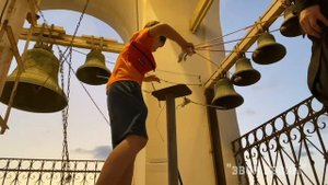 Гавриил Яблоков, колокольный звон в храме апостола Петра и праведной Тавифы, октябрь 2025, Израиль