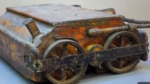 Реставрация старой механической щётки.