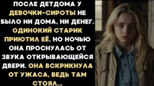 ИСТОРИЯ ИЗ ЖИЗНИ/После детдома у девочки сироты не было ни дома, ни денег, одинокий старик приютил